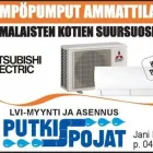 Yrityksen 1 kuva PUTKIPOJAT LEPIKKO & MÄKELÄ Lämpö-, vesijohto- ja ilmastointiasennus  Keuruu 08