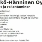 Yrityksen 1 kuva SÄHKÖ-HÄNNINEN OY Sähköasennus  Raahe 14