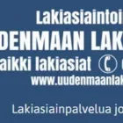 Yrityksen 1 kuva UUDENMAAN LAKIMIEHET OY Lakiasiaintoimistot  Helsinki 18