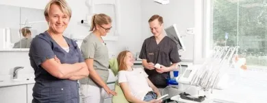 Yrityksen 10 kuva KAUKLAHDEN HAMMASLÄÄKÄRIT-KÖKLAX TANDLÄKARE OY AB Hammaslääkäripalvelut  Espoo 18