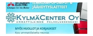 Yrityksen 3 kuva KYLMÄCENTER OY Lämpö-, vesijohto- ja ilmastointiasennus  Oulu 14