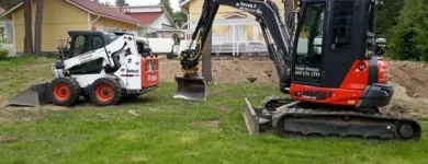 Yrityksen 3 kuva MAANRAKENNUS S. KURSULA OY Rakennuspaikan valmistelutyöt  Rovaniemi LL