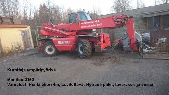 Yrityksen 1 kuva NOSTOKONEPALVELUT PILTONEN KY